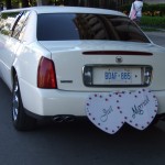 Stretch Limo Just Married